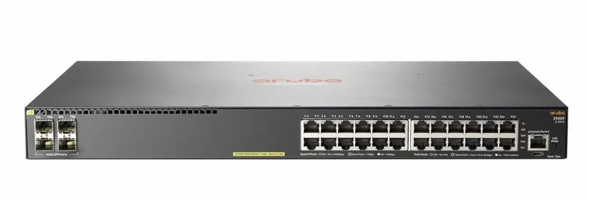 Pārvaldāms L3 gigabitu Ethernet slēdzis Aruba 2930F Photo 2