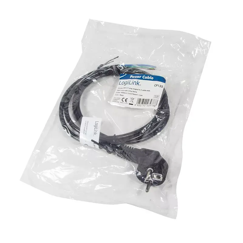 Сетевой кабель LogiLink 1.5m CEE 7/7 Photo 3