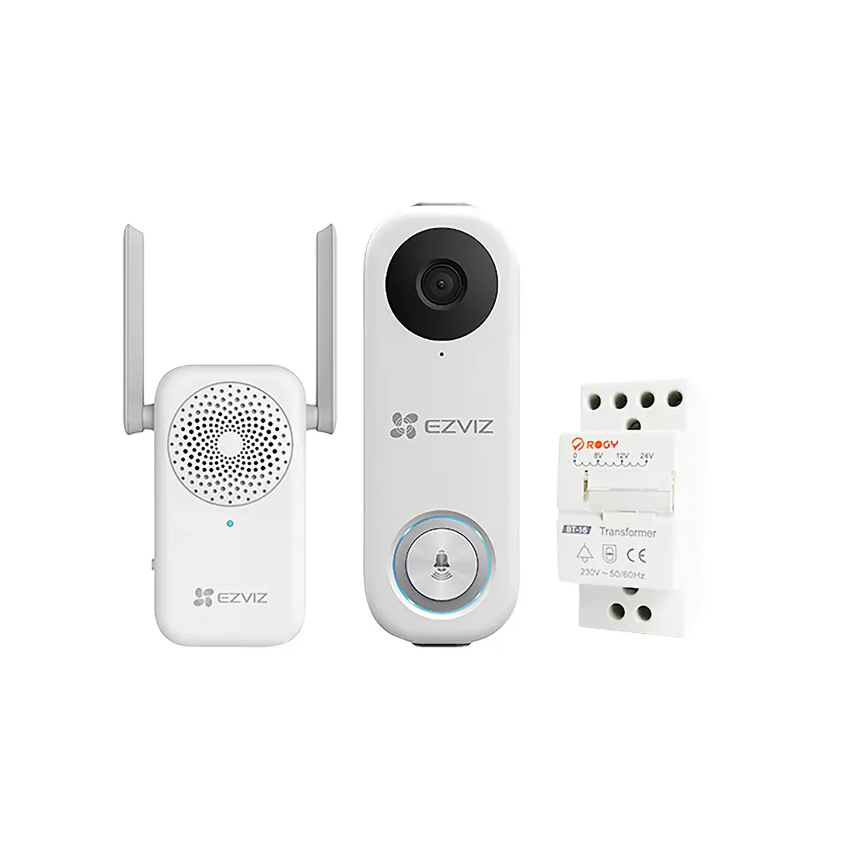EZVIZ DB1C Smart Video Doorbell Kit Photo 3