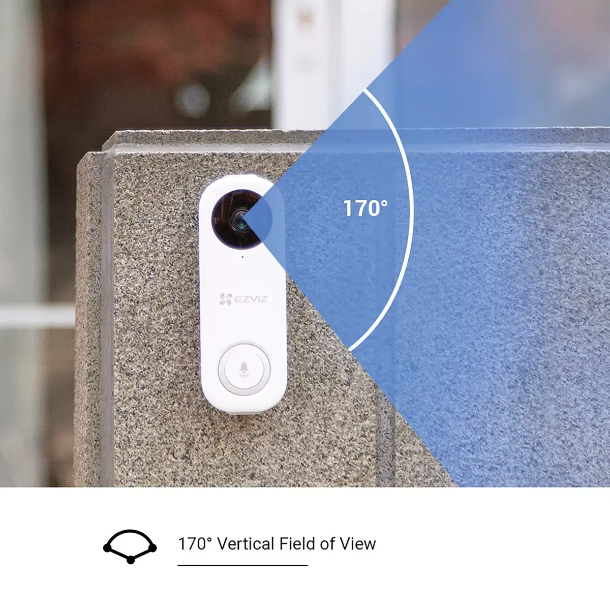 EZVIZ DB1C Smart Video Doorbell Kit Photo 5