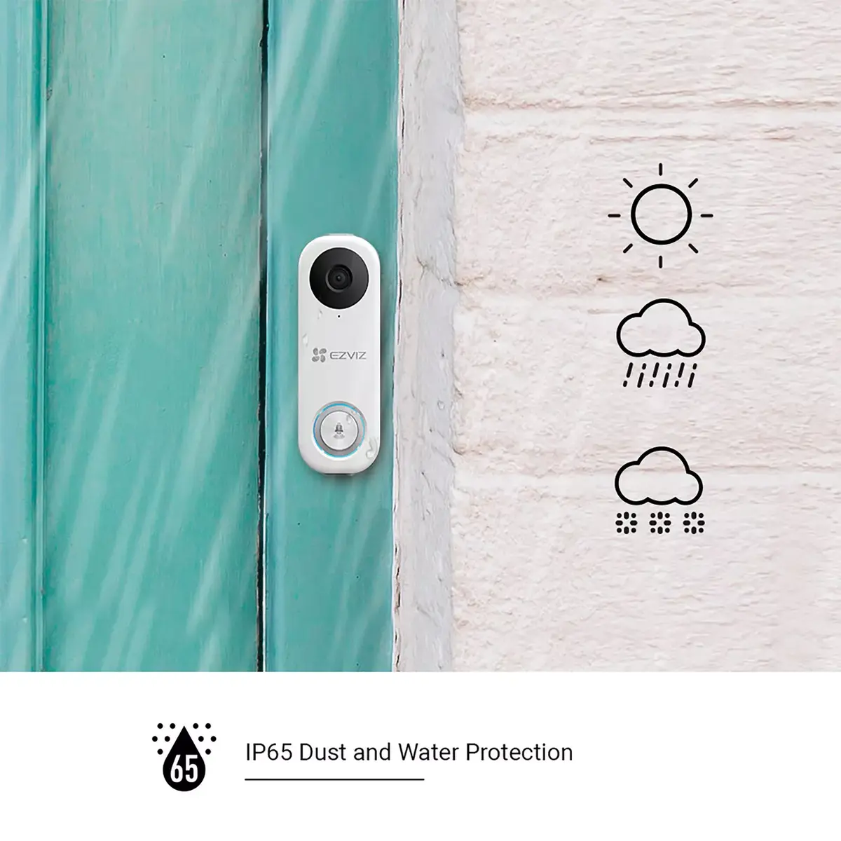 EZVIZ DB1C Smart Video Doorbell Kit Photo 10
