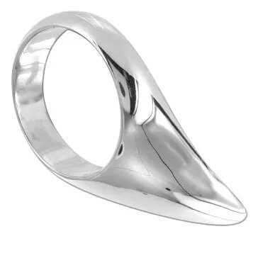 Metal Hard Cock Teardrop metāla gredzens