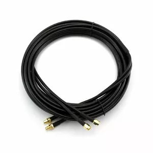 Coaxial cable OEM SMA Male to SMA Female 5 m — twin coaxial, model CC-SM-SF-5-D