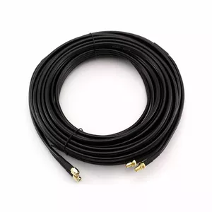Coaxial cable OEM SMA male to SMA female, twin 10 m length, model CC-SM-SF-10-D