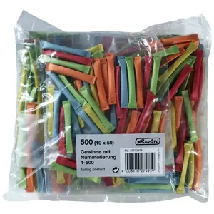 Ticket Herlitz 10733376 500 pcs Multicolour