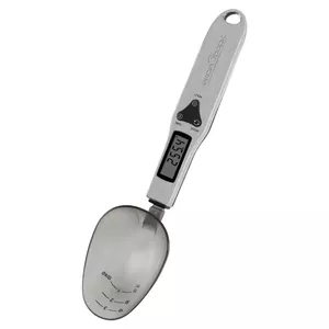 Electronic kitchen scale ProfiCook PC-LW 1214 — stainless steel, 0.3 kg capacity, 0.1 g accuracy