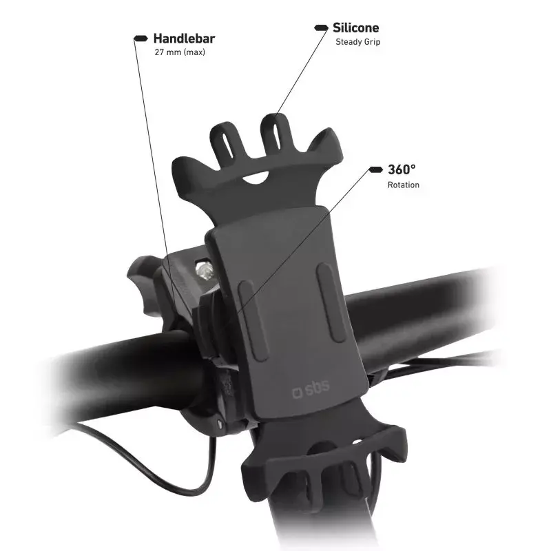 SBS TEERIDEHOLD360 phone holder — passive clamp Photo 3