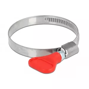 Butterfly Clamp DeLOCK 400 SS 40 - 60 mm 5 pieces red