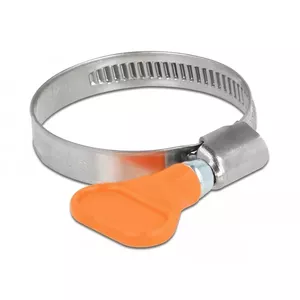 Butterfly Clamp DeLOCK 400 SS 30 - 45 mm 5 pieces orange