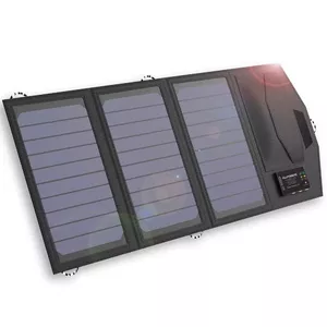 Pārnēsājams saules panelis / lādētājs 15W Allpowers + Powerbank 10000mAh