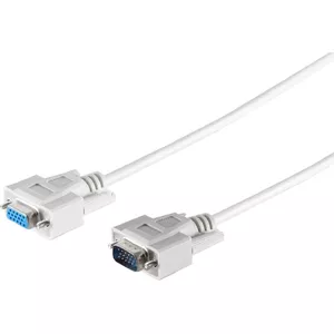 VGA monitor cable ShiverPeaks 15-pin ST-BU 3m