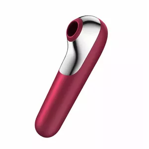 Sūcējs vibrators Satisfyer Dual Love Silikona Rozā