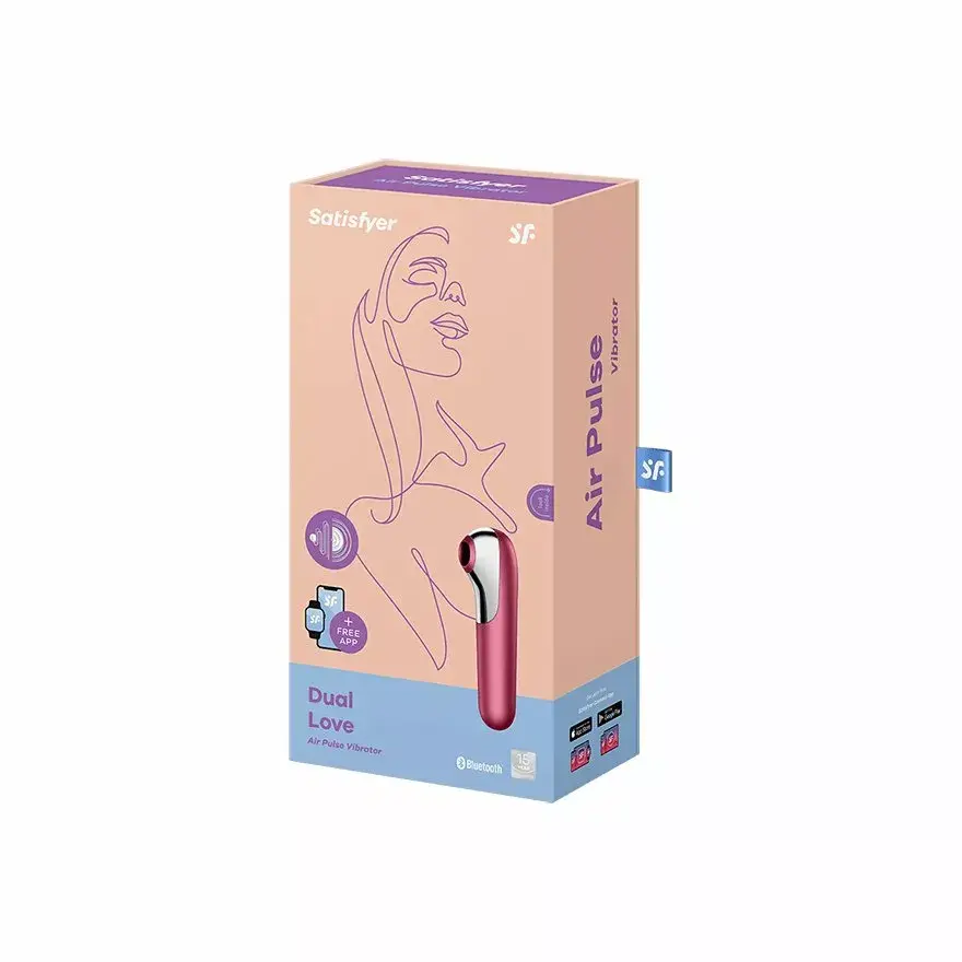 Vibrator Satisfyer Dual Love — silicone, 179.5 mm Photo 3