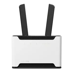 Mikrotik D53G-5HacD2HnD-TC&RG502Q-EA bezvadu rūteris Tīkls Gigabit Ethernet Divkāršā frekvenču josla (2.4 GHz / 5 GHz) 5G Melns, Balts