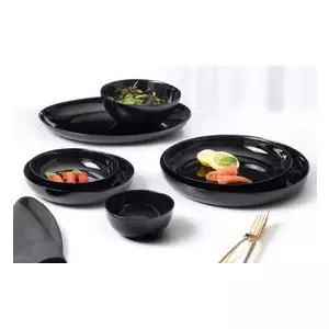 Glass Salad Bowl ritzenhoff & breker 4EVERY DAY Black Opal – dishwasher-safe