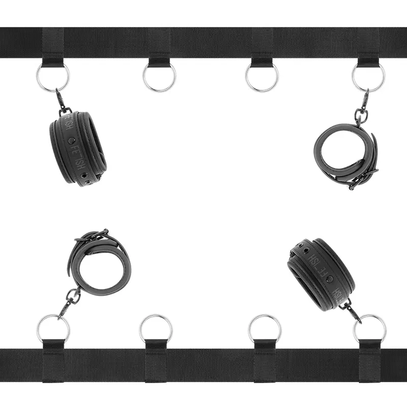 Bondage Fetish Submissive Luksusa gultas saites