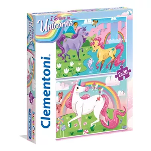 Puzzle Clementoni Contour Puzzle 20 pieces — Animals, 280×244 mm, age 3+