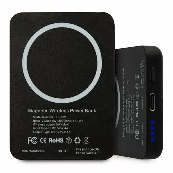 Power bank Karl Lagerfeld KLPBMSOIBK 3000mAh Photo 3