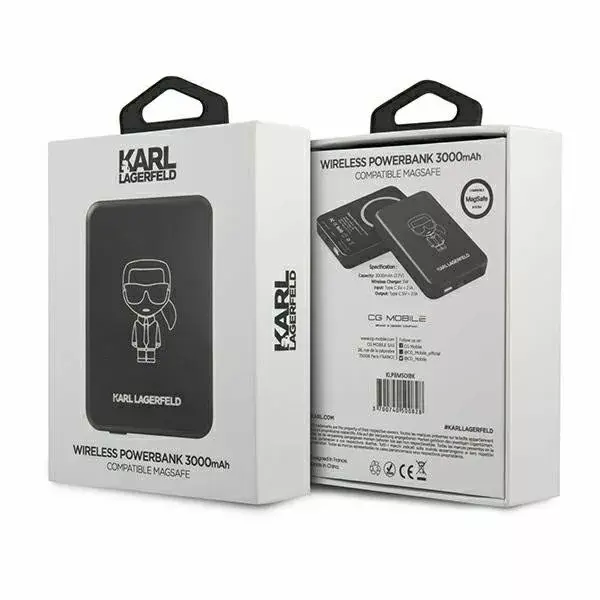 Power bank Karl Lagerfeld KLPBMSOIBK 3000mAh Photo 4