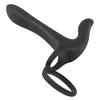 Парный вибратор Black Velvets 14 см, силикон, перезаряжаемый Photo 4