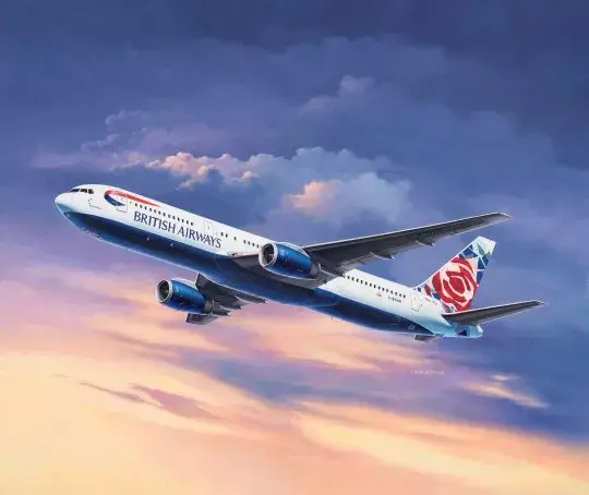 REVELL Boeing 767-300ER model kit 1:144 Photo 7