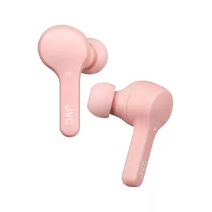 Headset JVC HA-A7T-P wireless in-ear binaural, Bluetooth 5.0, IPX4, 6 h battery (14 h with case), wireless charging, white