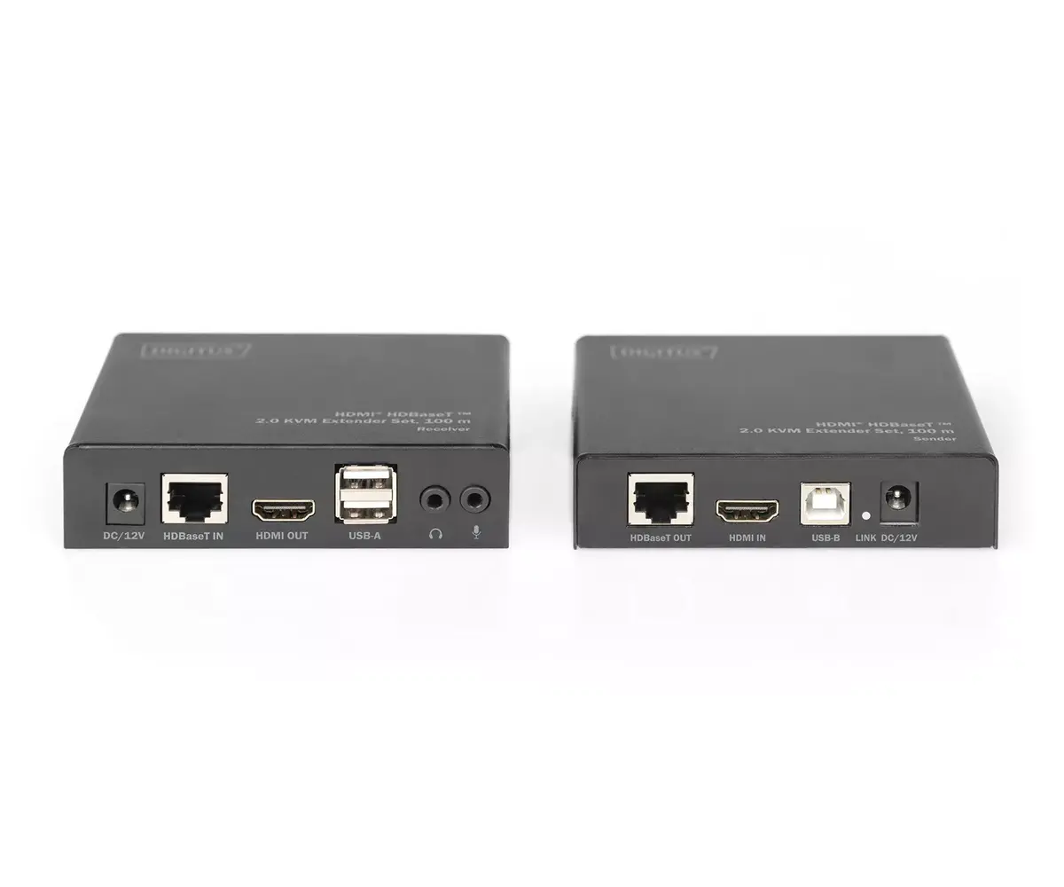KVM pagarinātājs Digitus 4K HDMI HDBaseT 2.0 Photo 3