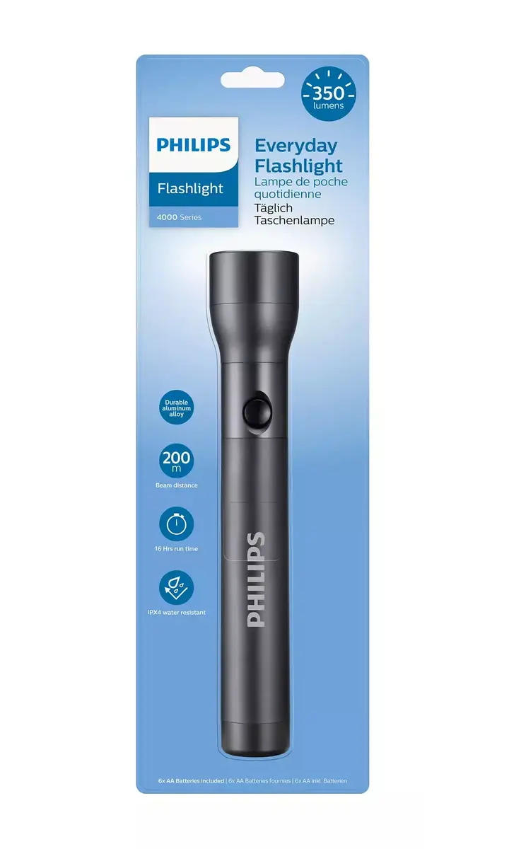 Фонарик Push Philips SFL4003T/10 Photo 2