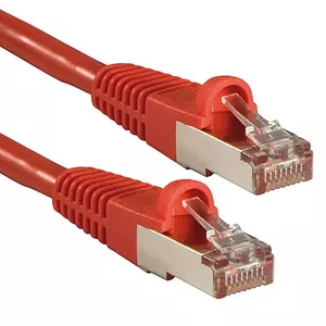 Lindy Cat.6 S/FTP 3m tīkla kabelis Sarkans Cat6 S/FTP (S-STP)