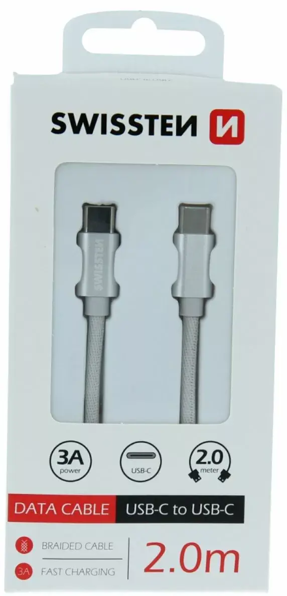 SWISSTEN USB-C на USB-C 71528202 — 2 м Photo 5