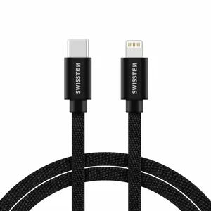 Кабель USB-C на Lightning SWISSTEN 71529201 — 2 м, Quick Charge 3.1