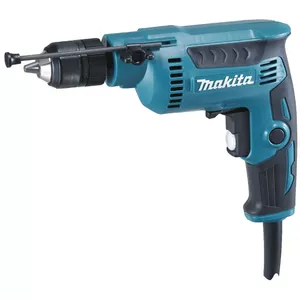 Drill Makita DP2011J, Key Chuck, 1.1 kg, 370 W, Black/Blue