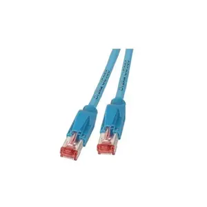 Networking cable EFB Elektronik K8054.40 — S/FTP (S‑STP) shielded, RJ‑45 to RJ‑45, 40 m, 10 Gbps, blue