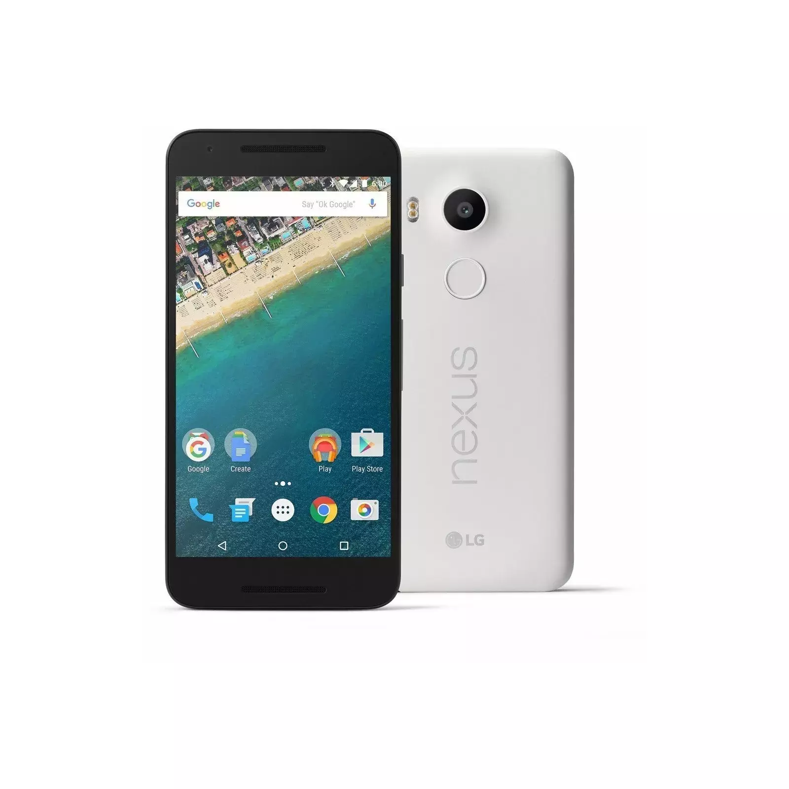 LG Nexus 5X 32GB Quartz LGH791.A3GBWH | AiO.lv