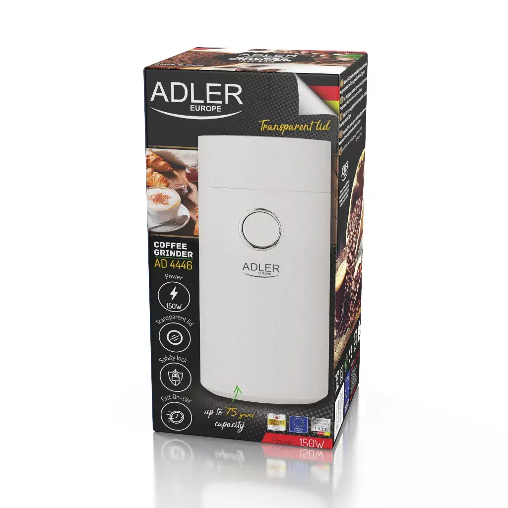 Жерновая кофемолка Adler AD 4446WS Photo 15