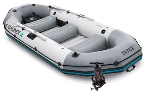 Надувная лодка Intex 68376NP на 4 человека