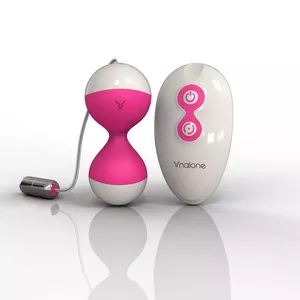 NALONE MIU MIU Vibrating Kegel Balls with Remote Control, Silicone