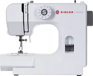 Semi-automatic sewing machine SINGER M1005 — 11 stitches, 4 mm stitch width, top drop-in bobbin, free arm, 2.5 kg