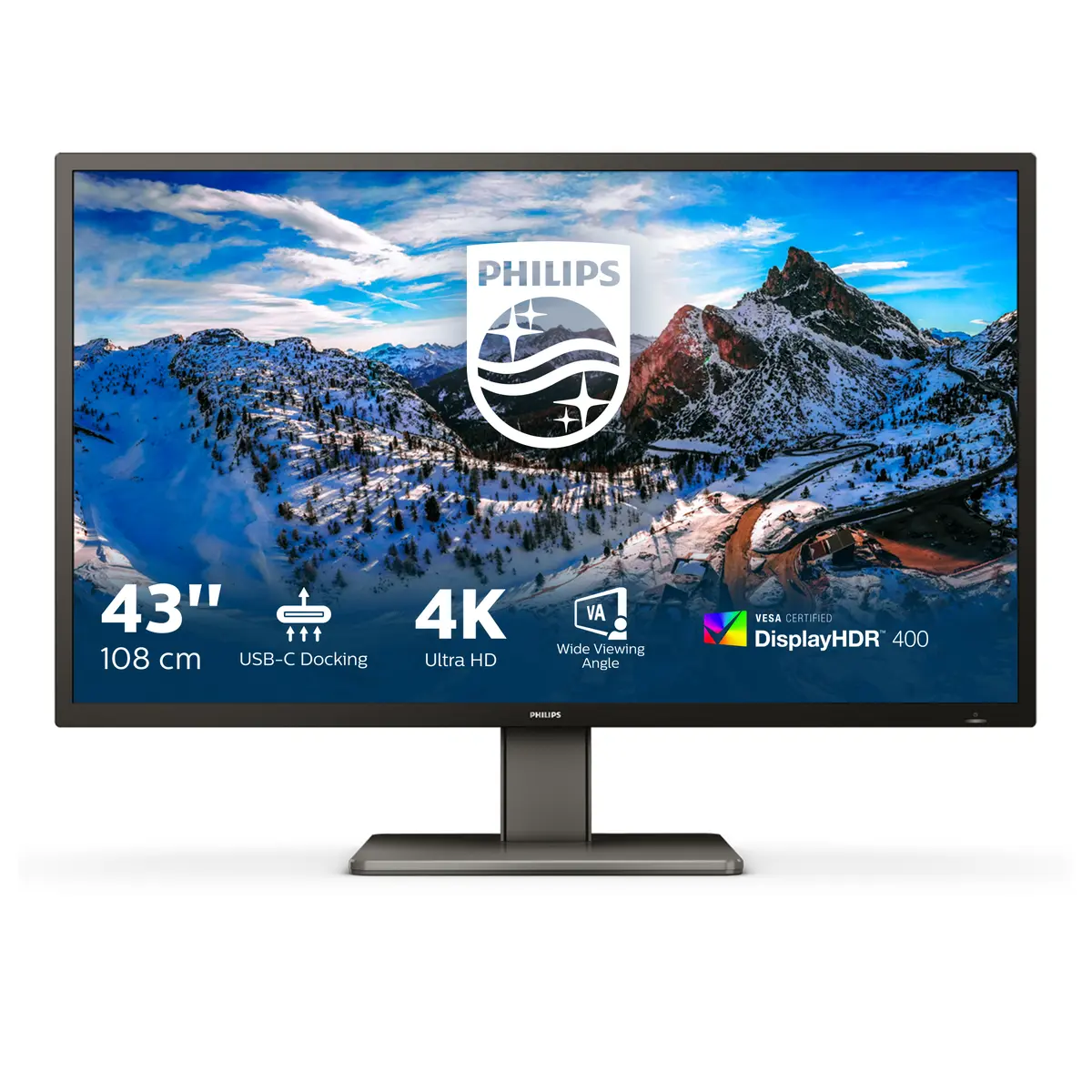 Philips P Line 439P1/00 datora monitors