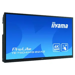 Интерактивная панель IIYAMA TE7504MIS-B2AG 75" (190,5 см) IPS 4K UHD 350 кд/м² Wi‑Fi Android сенсорный