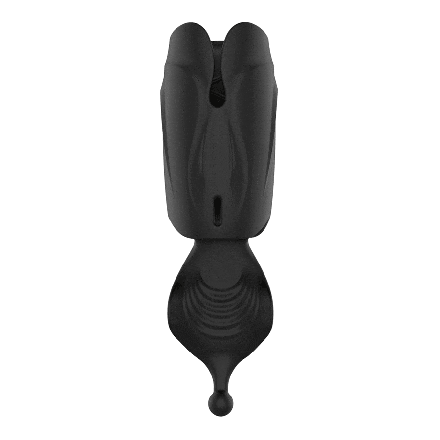JAMYJOB Rechargeable Head Stroker masturbators, silikona, melns