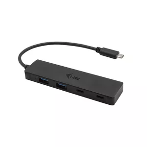 i-tec Metal C31HUBMETAL2A2C хаб-разветвитель USB 3.2 Gen 1 (3.1 Gen 1) Type-C 5000 Мбит/с Черный