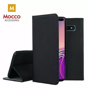 Mocco Book Case for Samsung Galaxy A22 4G / M22 4G — Black, Smart Magnet