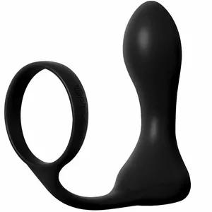 anal fantasy Elite Collection Rechargeable Ass‑Gasm Pro — uzlādējams anālais rotaļlieta, silikons, kompakts