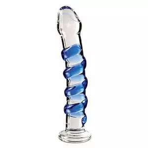 ICICLES NUMBER 05 HAND BLOWN GLASS MASSAGER