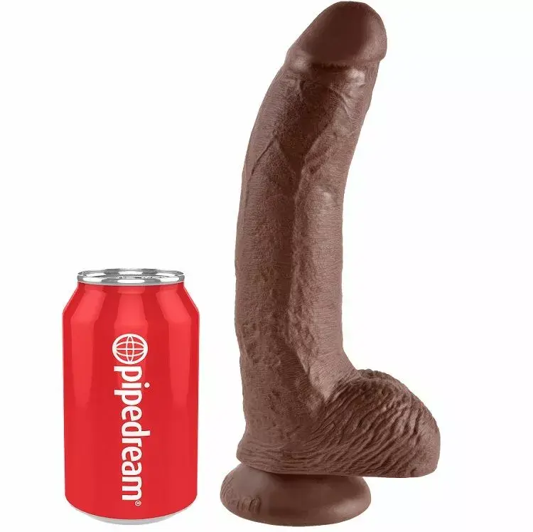 KING COCK silikona dildo 22.9 cm Photo 3