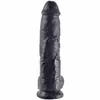 Реалистичный дилдо King Cock 10 дюймов - черный Photo 2