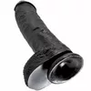 Реалистичный дилдо King Cock 10 дюймов - черный Photo 5