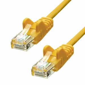 ProXtend V-5UTP-003Y tīkla kabelis Dzeltens 0,3 m Cat5e U/UTP (UTP)