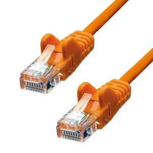 ProXtend V-5UTP-003O tīkla kabelis Oranžs 0,3 m Cat5e U/UTP (UTP)